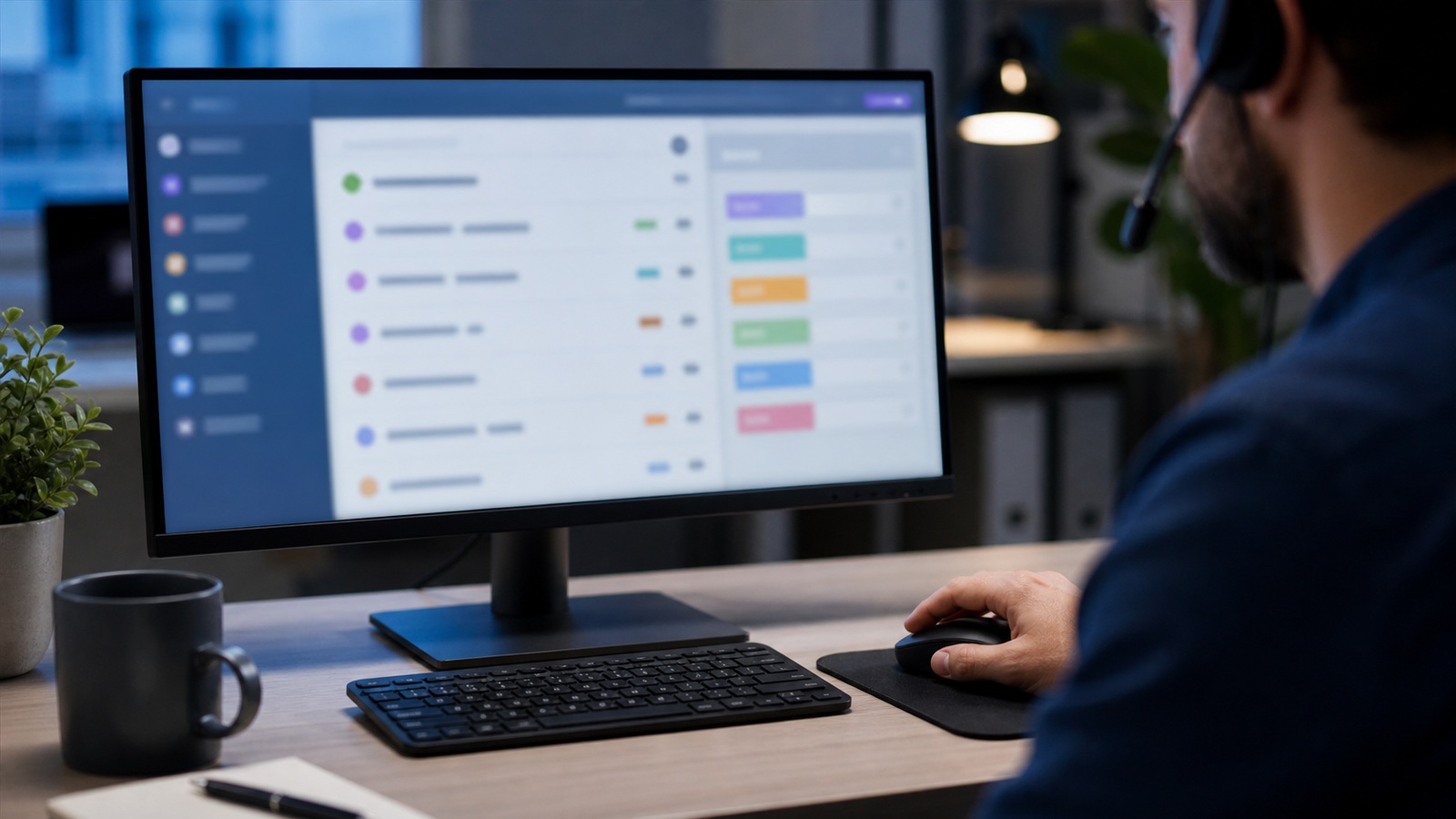 Helpdesk ticket queue with AI suggested replies — figure 1