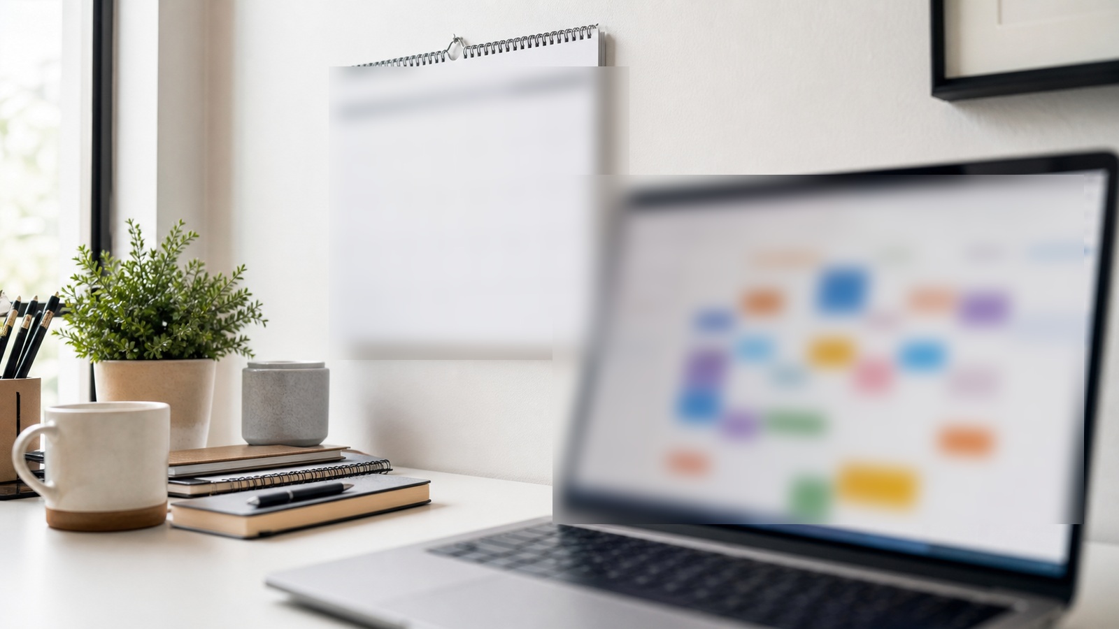 Professional using AI productivity tools at desk — figure 1