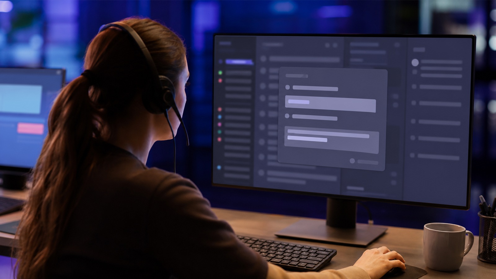 Customer support dashboard with AI assistant suggestions — figure 1
