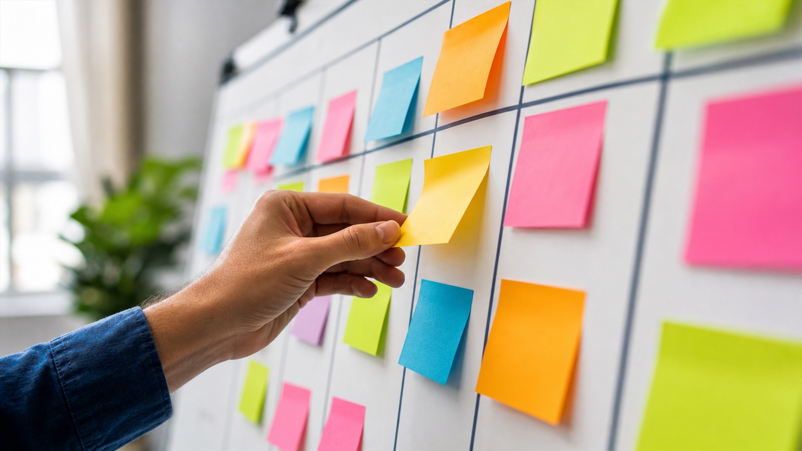 Remote team project board with tasks and deadlines — figure 1