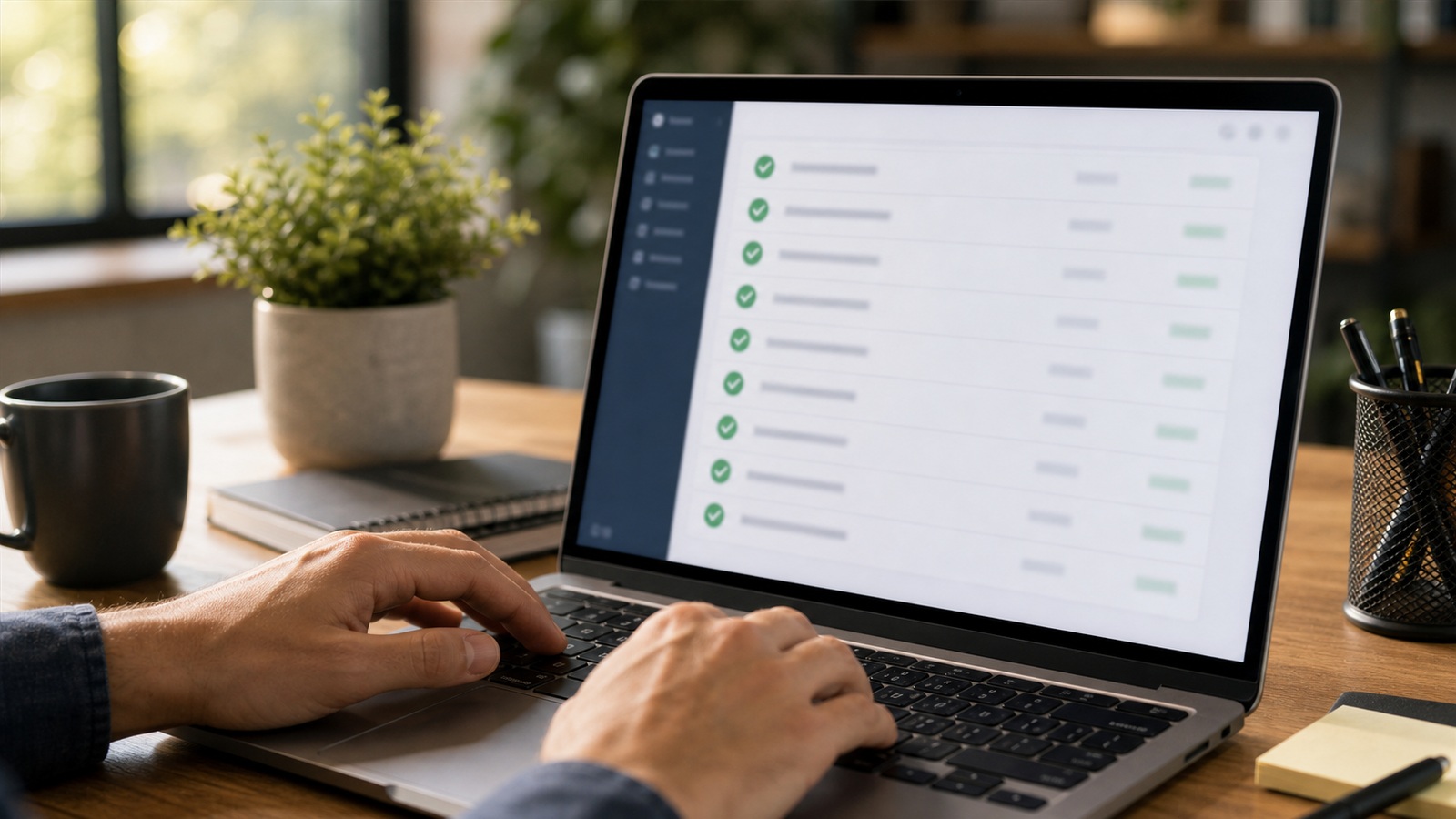 Task management app with prioritized daily list — figure 1