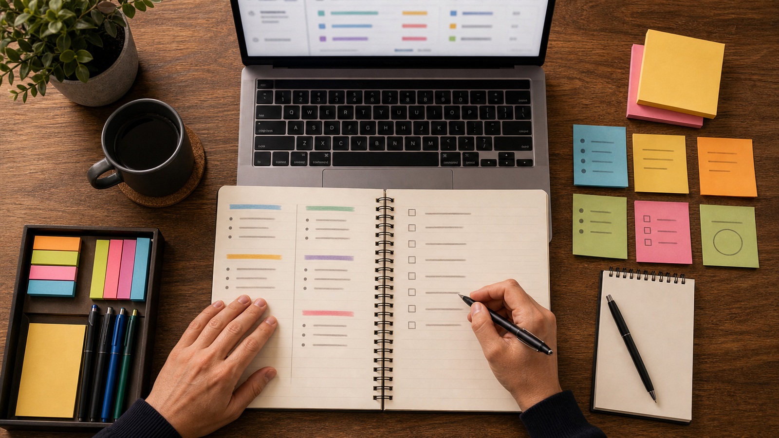 Task management app with prioritized daily list — figure 2