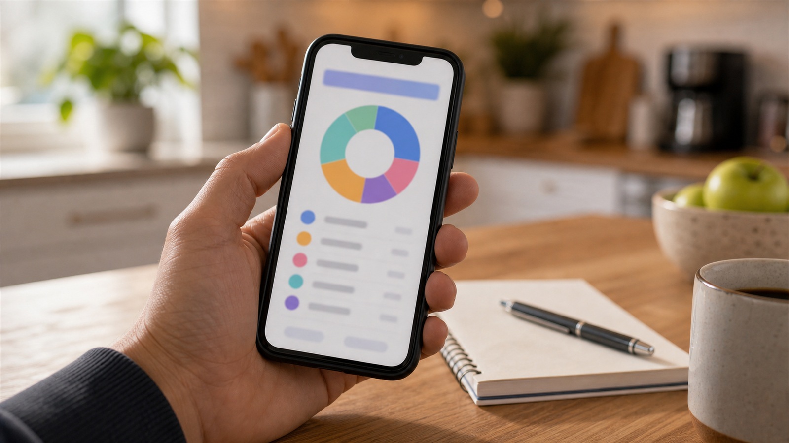 Beginner budgeting spreadsheet and mobile app — figure 1